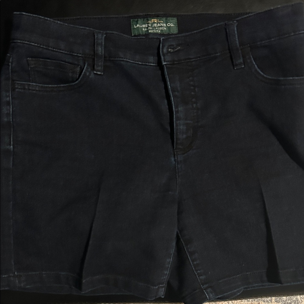 Ralph Lauren Dark Navy Denim Shorts